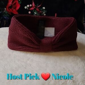 3/$15🚨ASOS Knit Maroon Headband only nwot